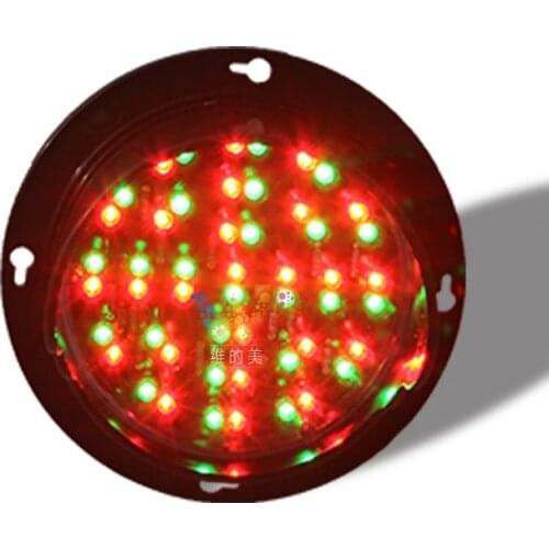 100mm DC 24V LED Flasher Dual Colors Traffic Signal Module Decoration Light