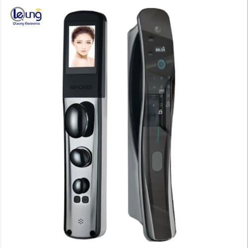 QLEUNG S913MAX Smart Automatic Camera Wifi Fingerprint Usmart Go Doorbell Function Password Card Key Door Lock