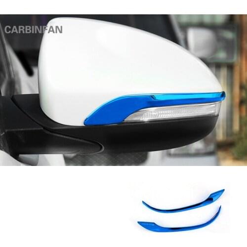 2pcs Stainless steel Side Door Rearview Mirror Covers Trim car accessories Car Styling For Hyundai Tucson TL 2015 2016 2017 2018