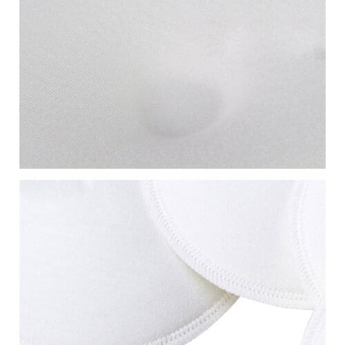 HUYU 4 PCS Baby Feeding Breast Pad Breathable Washable Reusable Anti Milk Overflow Maternity Nursing Pad
