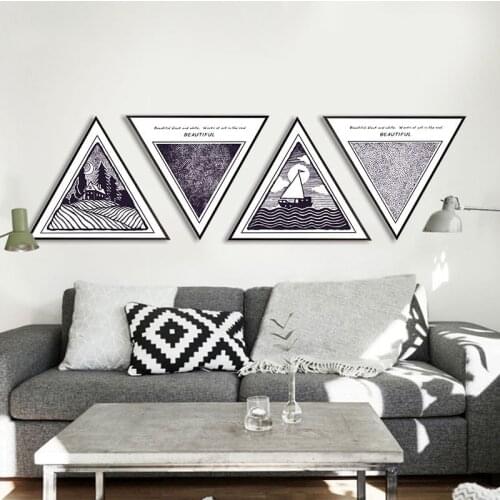 Abastract Nightmare Before Christmas Canvas Printings Cuadros Decoracion Dormitorio Canvas Painting Wall Art Canvas Poster