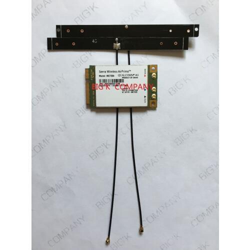 JINYUSHI For MC7354 +2PCS 19CM 4G LTE antenna PCI-E 4G LTE HSUPA HSDPA UMTS WCDMA GNSS module support GPS 100% NEW&Original