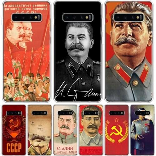 Russian Commander Stalin Phone Case for Samsung Galaxy A51 A71 A50 A70 A40 A30 A20E A10 A01 A21 A41 M30S A6 A7 A8 A9 Plus + Cove