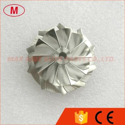 CT26 High Preformance Turbo Aluminum 2618/Milling/Billet Compressor wheel 42.90/58.00mm 10+0 blades Forward