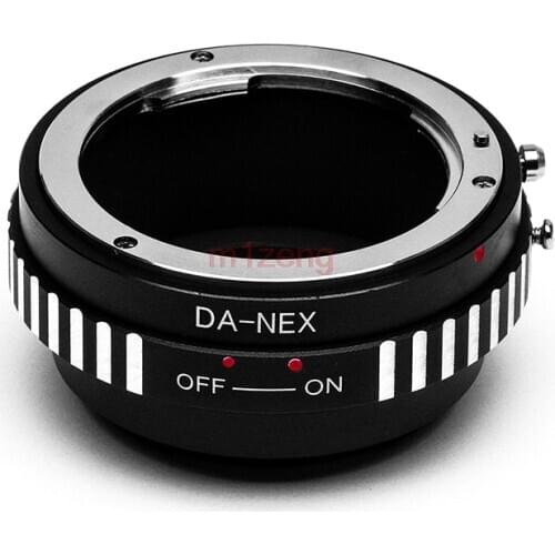 DA-NEX adapter ring for PK k DA lens to sony E mount nex a5100 a6000 a6300 a6500 NEX5N/7/6/5R a7 a9 a7r a7s a7r3 camera