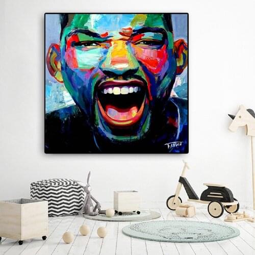 Man Roaring Canvas Painting Prints Living Room Home Decor Artwork Modern Wall Art Oil Painting Posters Picture Home Decoration