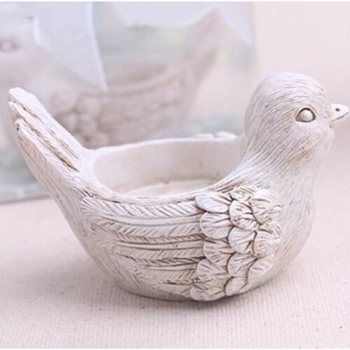 Classic Bird Elephant Candle Holder Matching Stick Cup Candles Table Ornament Home Wedding Decor Elephant Candlestick Vintage