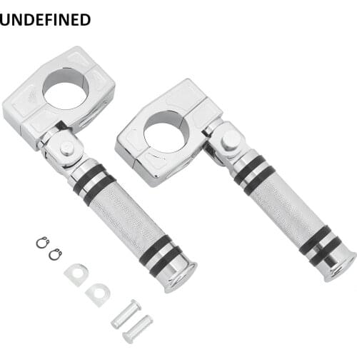 Foot Pegs 25/32/38mm Highway Engine Guard Footrests Mount Clamps For Harley Touring Road King Dyna XL for Honda Yamaha Kawasaki