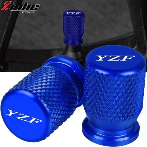 Motorcycle Accessorie Wheel Tire Valve Stem Caps CNC Airtight Covers For Yamaha XJR FJR 1300 FZ1 FAZER YZF R 3 25 6 600R FZR 600