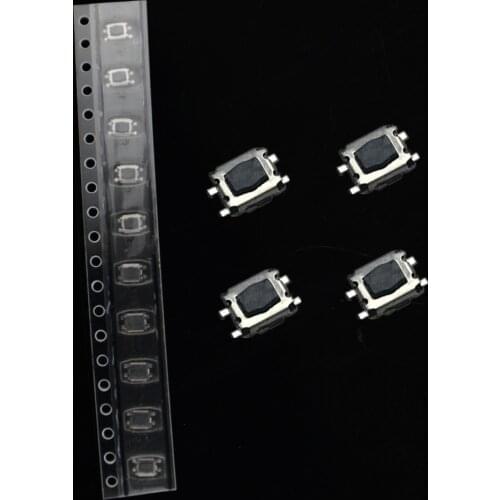 OkeyTech 2pcs/lot Touch Swicth Car Key Button For Peugeot 207 307 308 407 607 807 For Citroen C2 C3 C4 Remote Key Switch