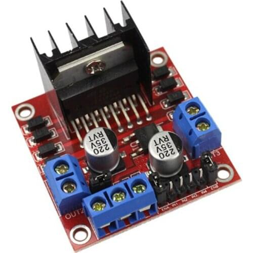 1PC L298N Motor Driver Board Module Stepper Motor Smart Car Robot Breadboard