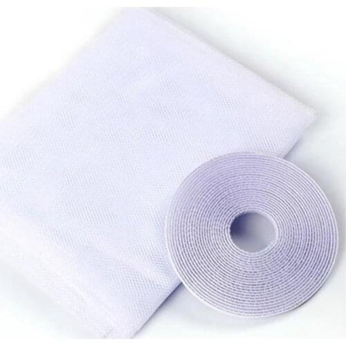 Inset New 150x130cm Room Mosquito Anti Window Kitchen Insect Nets Door Indoor Bug Flying Mesh Protector Curtains Adhesive Screen