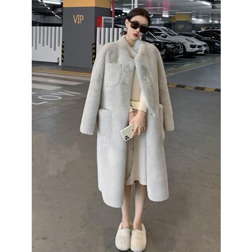 Warm Jacket For Women Fur Coats For Women Winterwear Solid Womens Winter Jacket 2021 Fashion Faux Fur Coat Mink Fur Teddy Coat