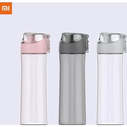 Xiaomi Youpin Tritan Portable Sports 600mL Cup Safety Lock Non-toxic and Tasteless Resistance To Falling High Temperature Cup