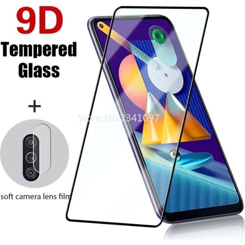 9D Tempered Glass For Samsung Galaxy A50S A50 A01 Core F41 S10 S20 Lite FE 5G Protective Glass On A40 A30S A30 A20e A20 A10e A10