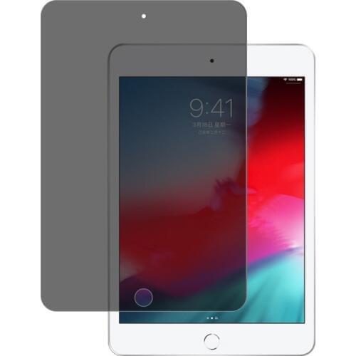 Privacy Filter Tempered Glass Full Coverage Film AntiSpy Shield Screen Protector for iPad Mini 5/iPad Mini 2019/iPad Mini 1 2 3