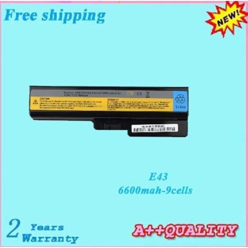 100% New Replacement E43 Laptop battery For LENOVO L08M6D23 L08M6D24 FRU L08M6D24 batteries