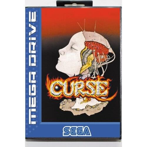 Curse 16bit MD Game Card For Sega Mega Drive/ Genesis with Retail Box