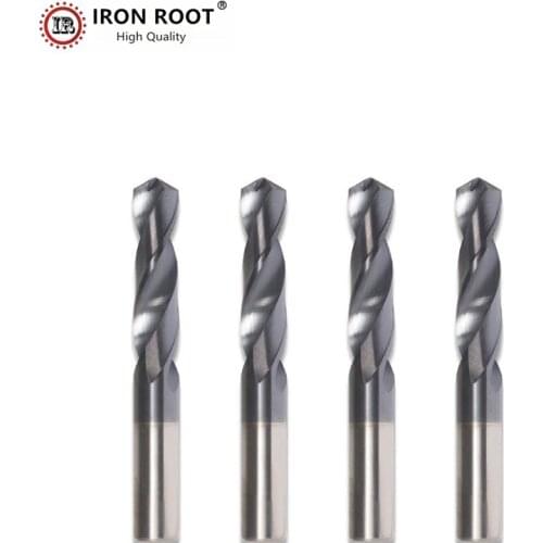 1P 55° CNC Lathe Tool Solid Carbide Drill Bit 8.5x50x100 / 9.0mm / 9.5mm / 10.0mm/10.5mm/11.0mm Straight Shank Twist Drill Bit