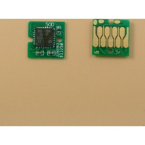 4 Color Auto Reset Chip T7421 - T7424 Permanent Chip for EPSON Surecolor F6080 F7080 ink cartridge chips