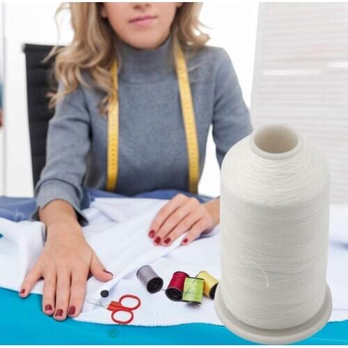 White 402 Water Soluble Sewing Thread for Clothes Making Garment DIY Sew