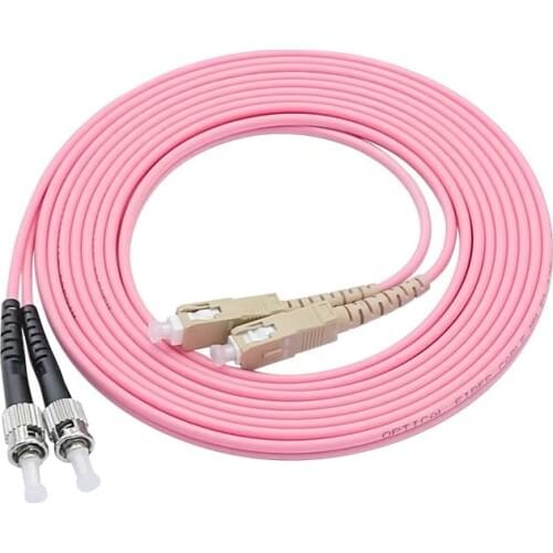 Free Shipping 3 Meters SC-LC-FC-ST Multimode OM4 Fiber Jumper Cable Fiber Patch Cord MM Duplex 50/125