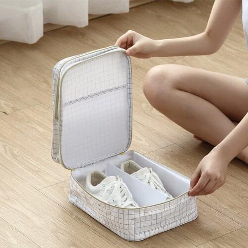 Oxford cloth shoe cover boots shoes bag shoe bag travel storage bag organize storage dust bag