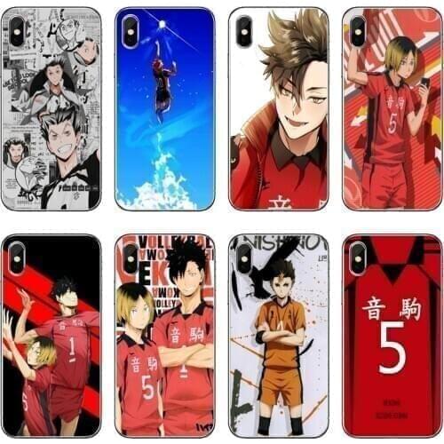 Haikyuu Nekoma Soft Phone Case For Samsung Galaxy M30 A70 A60 A50 A40 A30 A10 A9 A8 A6 J8 J4 J6 Prime Plus 2018
