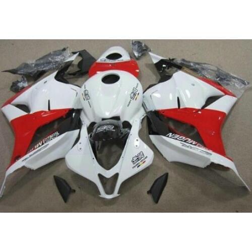Dor-ABS Injection Fairing Body Work Frame Kit for CBR600 CBR600RR CBR 600 RR F5 2009 2010 2011 2012 White red blue