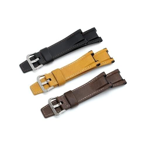 Leather Band strap for casio GST-S100G / S110 / S120L / S130L / W100G / W110 / 210B / 400G / 410 / B100 / W300 casio accessories