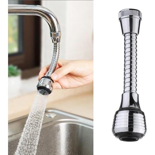 Kitchen Gadgets 2 Modes 360 Rotatable Bubbler High Pressure Faucet Extender Water Saving Bathroom Kitchen Accessories Supplies