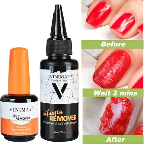 Magic Nail Remover Gel Soak Off Nail Gel Professional Burst Magic Remove Gel Within 2-3 MINS Peel Off Varnishes Base Top Coat