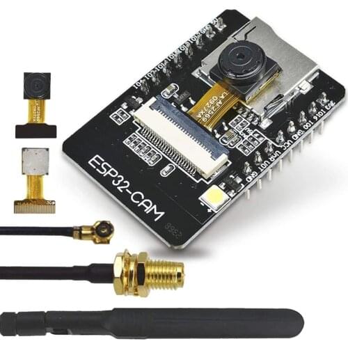 ESP32-CAM ESP-32S WiFi Module Serial to WiFi ESP32 CAM Development Board 5V Bluetooth OV2640 Camera Module With 2.4G Antenna