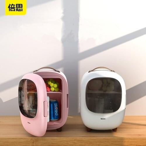 8L Mini Refrigerator, Professional Beauty Refrigerator, Household Car Small Refrigerator, Portable Smart Small Refrigerator
