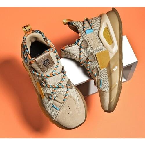 2021 Mesh Air Men Sneakres Casual Shoes For Man MIxed Color Chunky Men Walking Platform Sneakers Running Shoe