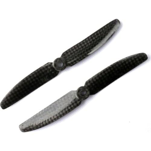 5x3 inch 3K 5030 Carbon Fiber Propeller Set (one CW, one CCW) for 250 Mini Quadcopter Multicopter