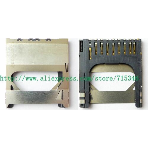 New SD Memory Card Slot Holder For Canon EOS 550D Rebel T2I KISS X4 / 600D Rebel T3i Kiss X5 Digital Camera Repair Part