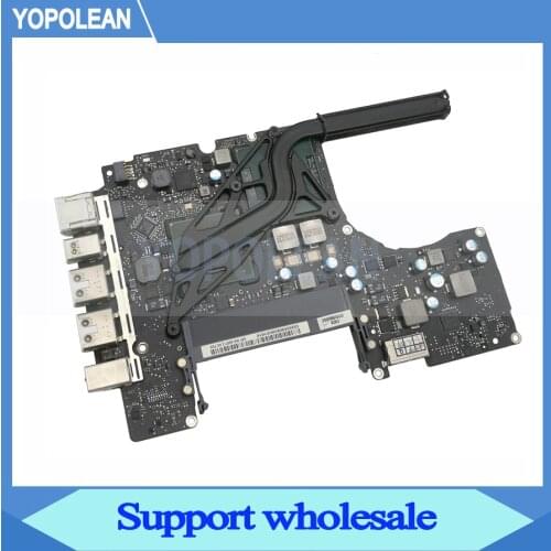 Original 2.4 GHz P8600 2.26GHz P7550 Motherboard With Heatsink For Macbook 13" A1342 Logic Board 820-2877-B Mid 2010 Mid 2009