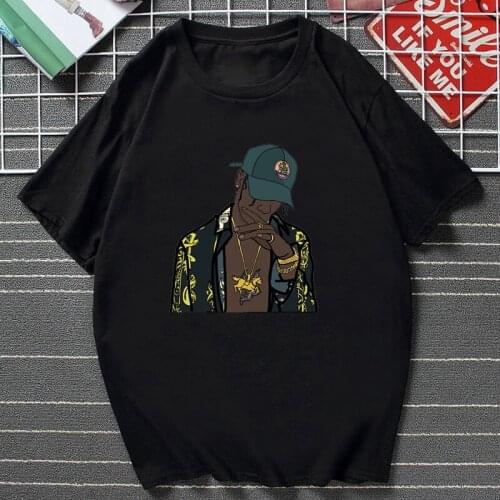 Travis Scott Hip-hop Creative Design Fashion Pattern Women T Shirt Summer Hot Sale Unique Short-sleev Female Oversized Tee