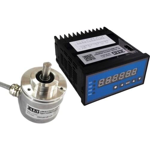 Professional Multi Turn Absolute Optical Rotary Encoder with SSI DRO Signal Digital Readout Set equivalent of PLC Coding