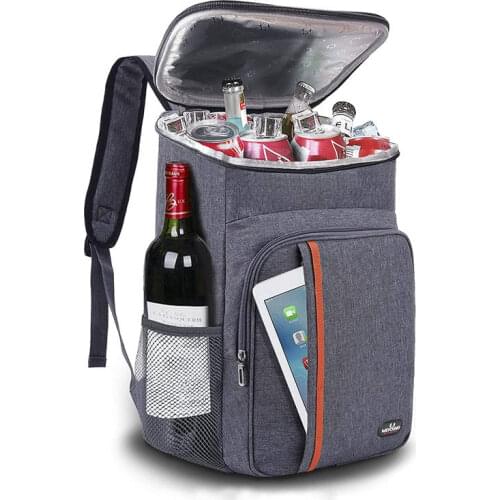 Outdoor camping picnic bag 18L Thermal Backpack Waterproof Thickened Cooler Bag traving Backpack Food Beverage Storage Bags