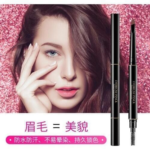 Waterproof Automatic Extremely Eyebrow Pencil With Brush Brow