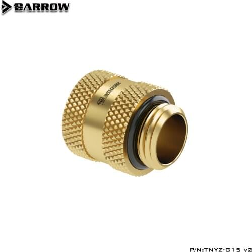 BARROW (Extend 15mm) Fitting G1/4'' M to F Extend Connect Adapter Male to Female Increase 15mm Length Connector Cooling System