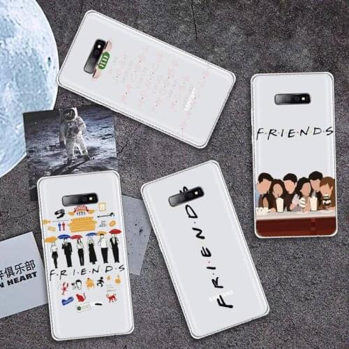 Friends tv show Phone Case Transparent for Samsung A71 S9 10 20 HUAWEI p30 40 honor 10i 8x xiaomi note 8 Pro 10t 11