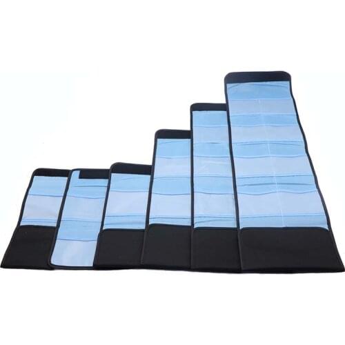 Camera UV CPL FLD ND COLOR Filter Wallet Lens Adapter Ring Storage Bag Case Pouch Holder 3 4 6 8 10 12 Pockets X