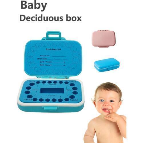 Wooden Photo Frame Baby Tooth Box Organizer Milk Teeth Storage Umbilical Lanugo Save Collect Baby Souvenirs Gifts