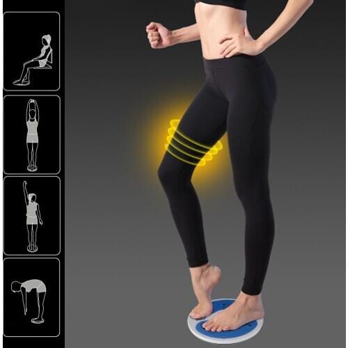 PP Electronic Calorie Count Fitness Equipment Magnet Massage Waist Twister Plate Weight Loss Body Shaping Twister Training Board