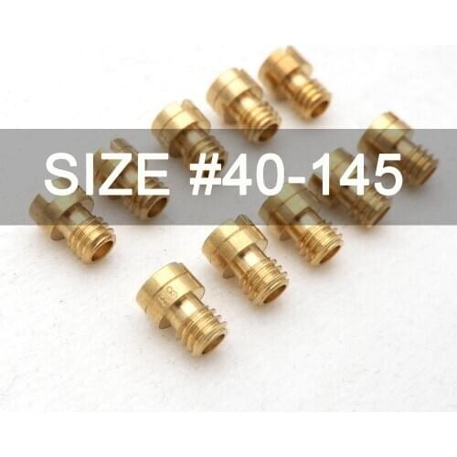 10pcs M4 Main Jet 4mm for GY6 50cc 139QMB Scooter Motorcycle Mikuni Keihin Carburetor CVK24~26 PZ19 Round Head injectors Nozzle