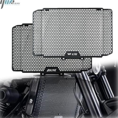 Motorcycle Radiator Grille Guard Cover Moto Water Tank Protector For CF Moto 650NK WK650i 650 NK WK 650i 2013-2017 2016 2015 14