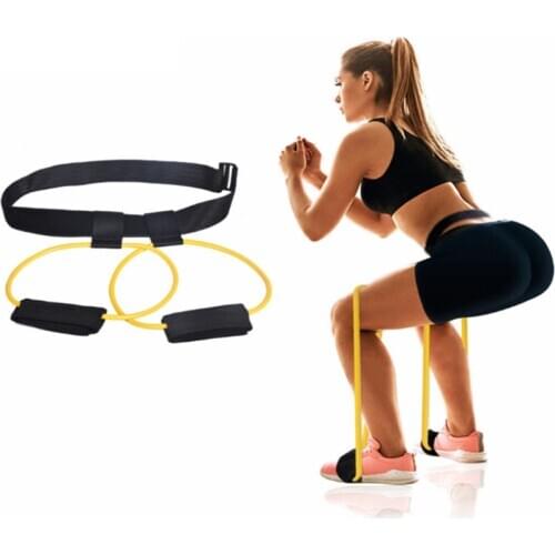Newest The Booty Band Set Power Butt Exercise Bikini and Abs Belt System For Glutes Muscle Workout